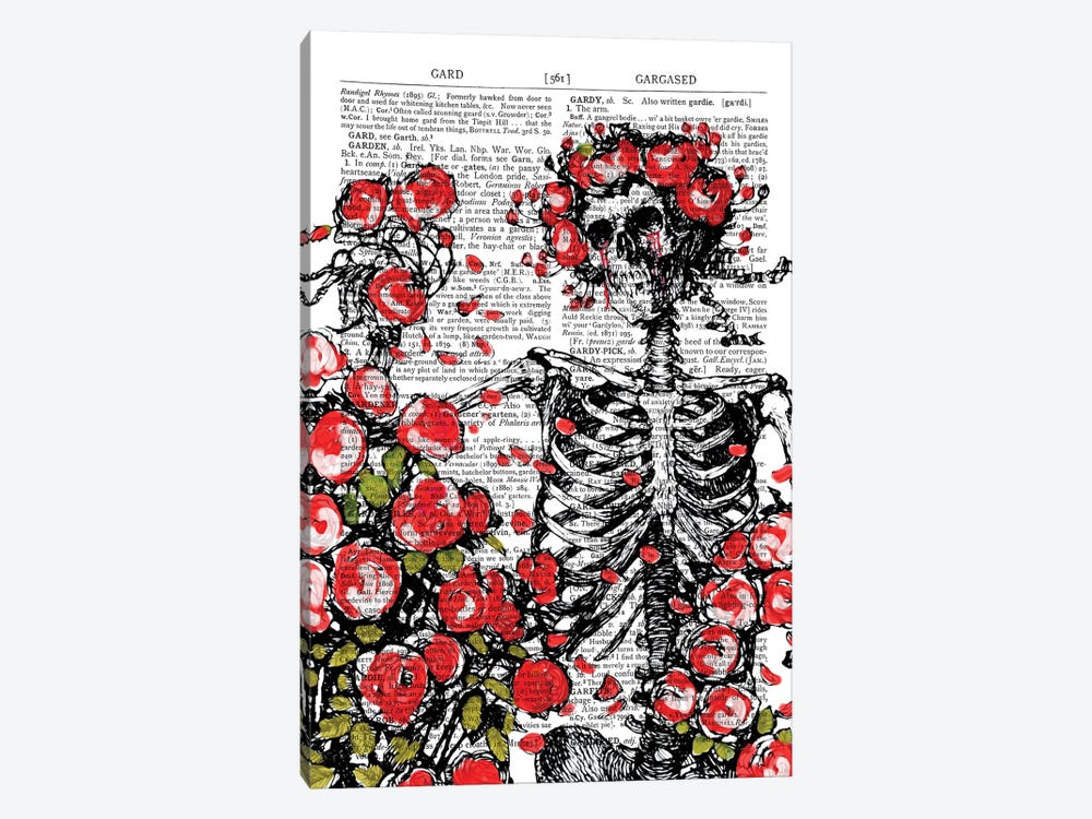 Death In The Garden by In the Frame Shop 1-piece Canvas Print