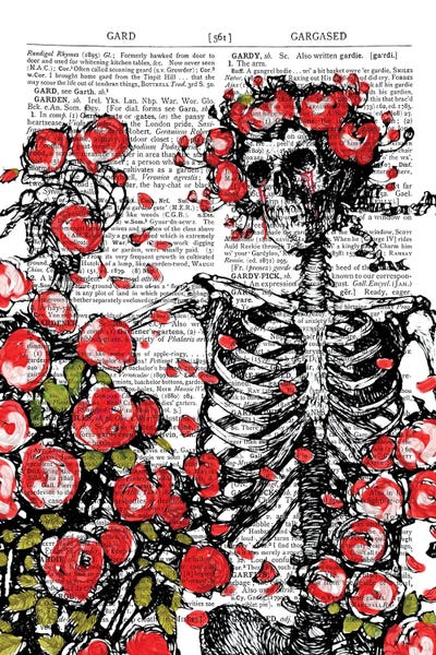 Skeletons: Death In The Garden by In the Frame Shop