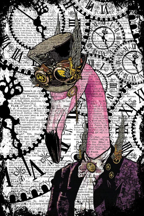 Steampunk Flamingo