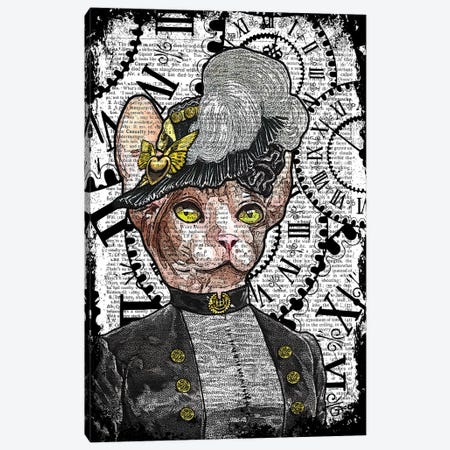 Steampunk Sphynx Canvas Print #ITF39} by In the Frame Shop Canvas Print