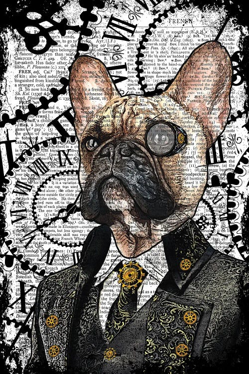 Steampunk French Bulldog