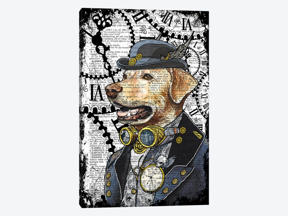 Steampunk Labrador by In the Frame Shop 1-piece Art Print