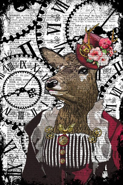 Steampunk: Steampunk Doe by In the Frame Shop