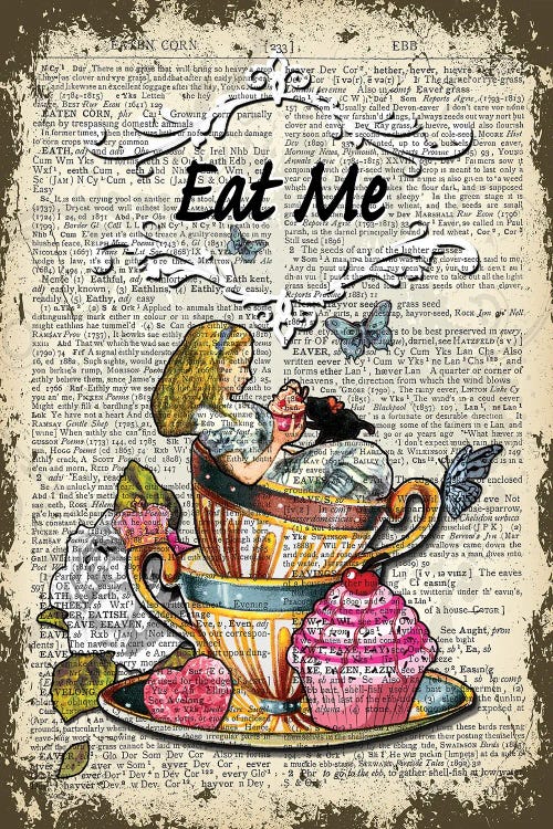 Alice In Wonderland ''Eat Me''