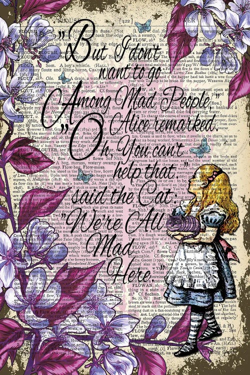 Alice In Wonderland ''Among Mad People''