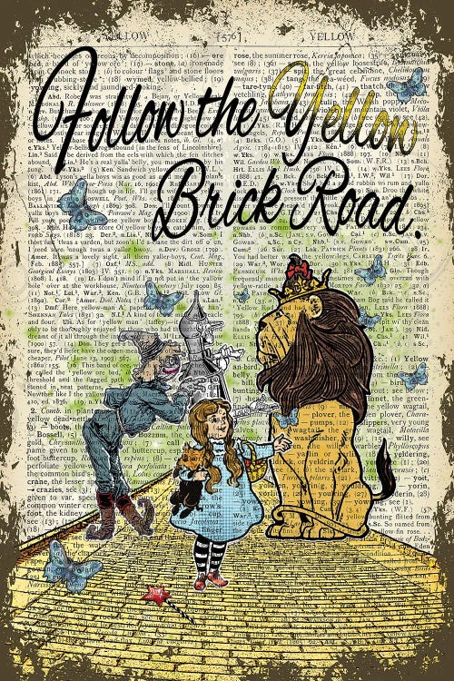 Wizard Of Oz ''Follow The Yellow Brick Road''