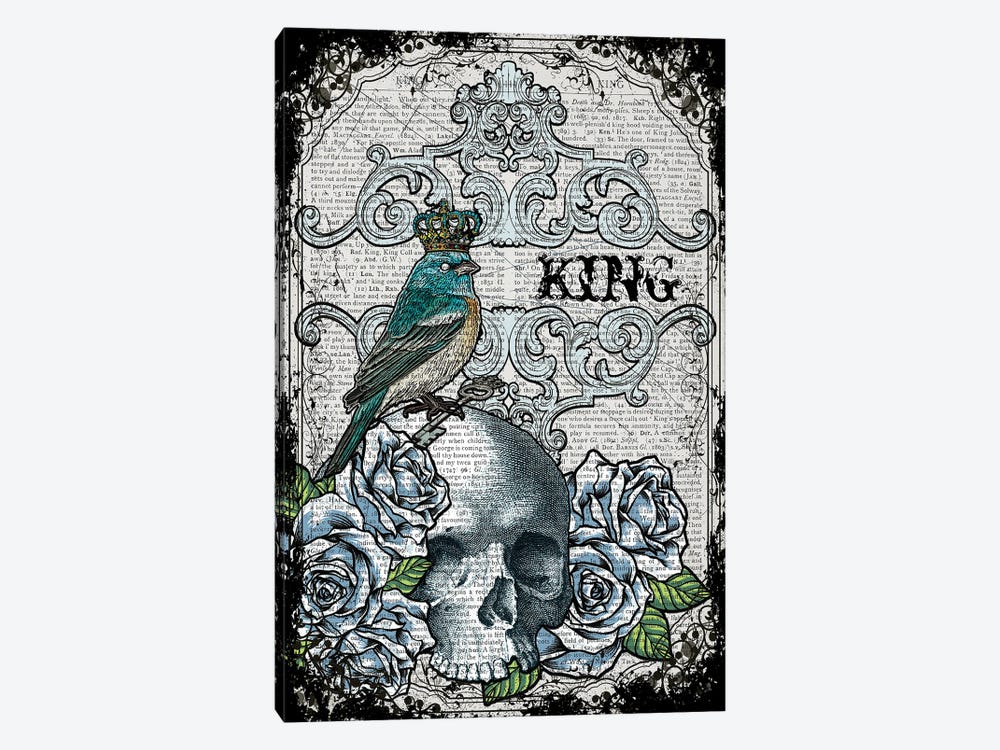 King Bird by In the Frame Shop 1-piece Canvas Artwork