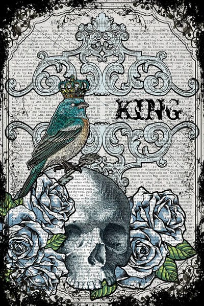 Crowns: King Bird by In the Frame Shop