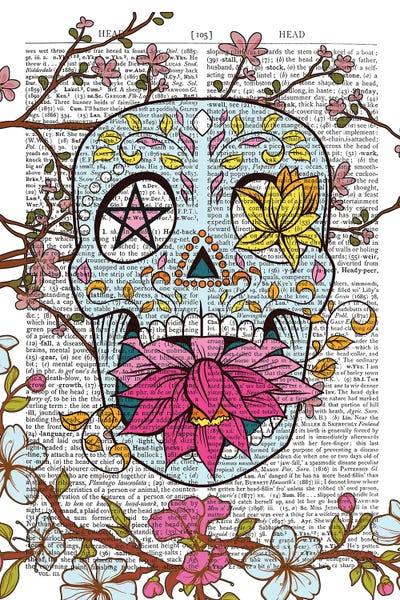 Latin Décor: Mexican Skull by In the Frame Shop