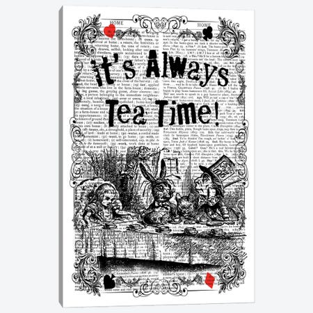 Alice In Wonderland ''Mad Tea Party" Canvas Print #ITF84} by In the Frame Shop Canvas Art Print