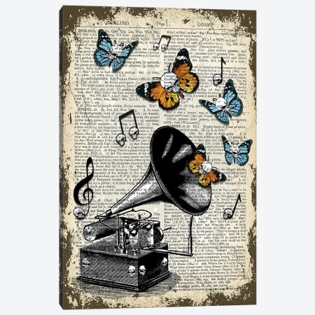 Gothic Gramophone Canvas Print #ITF89} by In the Frame Shop Canvas Wall Art