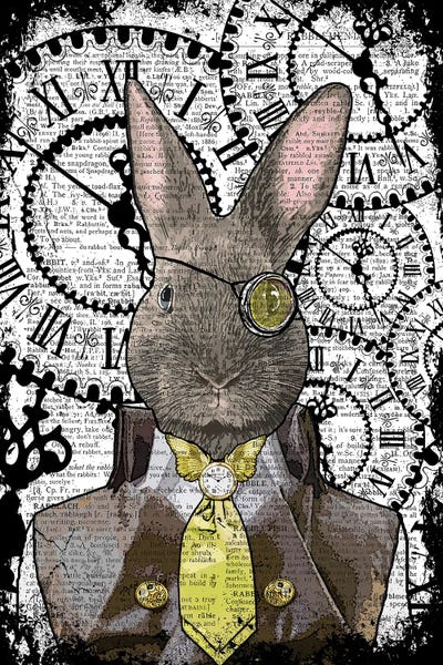 Steampunk: Steampunk Rabbit by In the Frame Shop