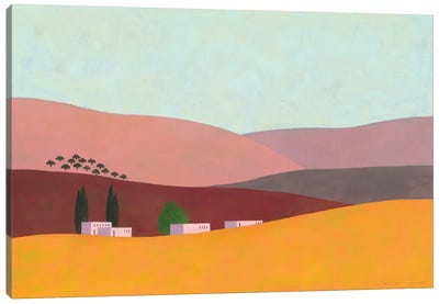 Tirosh Canvas Art Print - Hill & Hillside Art