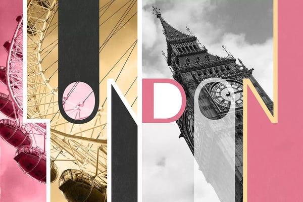 Big Ben: The Capital of Two Sectors Pink - London by 5by5collective