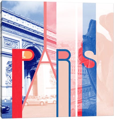 The Fairy City of Art - Paris Canvas Art Print - Travel Art