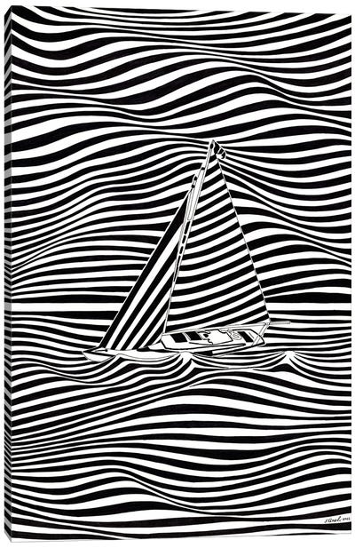 Sailboat I Canvas Art Print - Ibrahim Unal