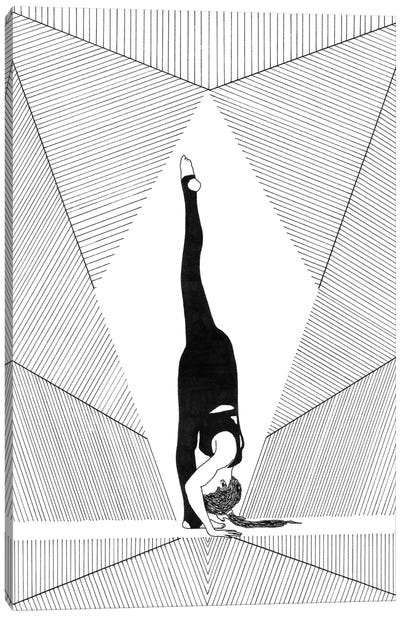 Yoga III Canvas Art Print - Self-Care Art