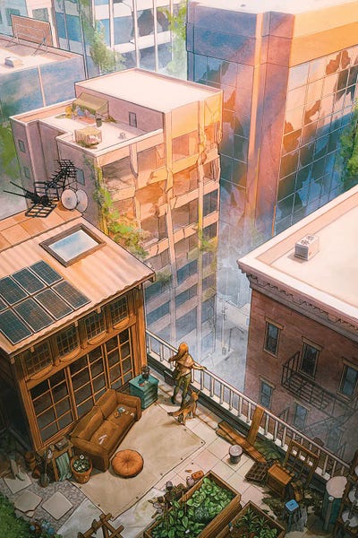 From The Ground Up by Ivy Dolamore art print