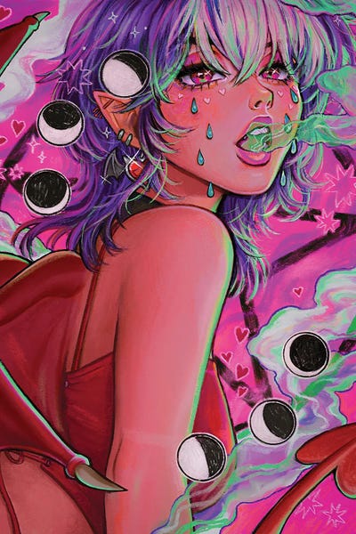 Her Summoning by Ivy Dolamore art print