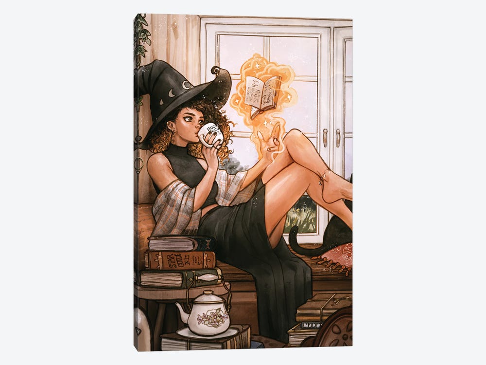 Warm Witch by Ivy Dolamore 1-piece Art Print