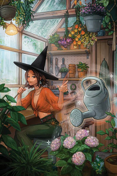 Witches: The Witch's Greenhouse by Ivy Dolamore