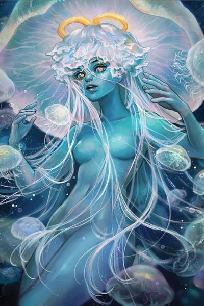 Deepwater Halo by Ivy Dolamore canvas print