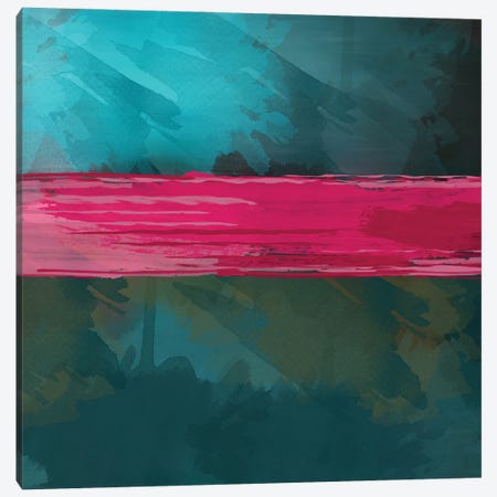 Abstraction Pink Canvas Print #IVG12} by Ievgeniia Bidiuk Canvas Print