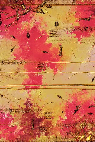 Ievgeniia Bidiuk: Abstraction With Gold by Ievgeniia Bidiuk