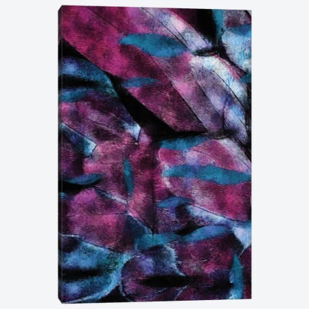 Abstraction In Violet And Blue Shade Canvas Print #IVG24} by Ievgeniia Bidiuk Canvas Print