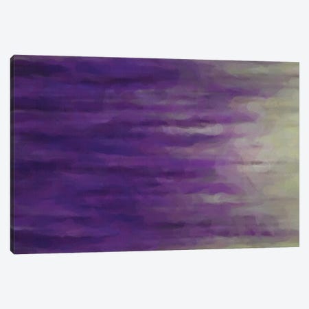 Pastel Abstraction In Purple Canvas Print #IVG254} by Ievgeniia Bidiuk Canvas Artwork