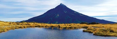 Taranaki Is A Volcano In New Zealand by Ievgeniia Bidiuk acrylic art print