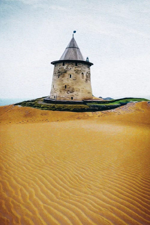 Castle Tower In The Desert