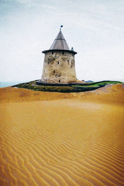 Castle Tower In The Desert