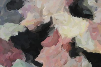 Pastel Abstraction In A Modern Style by Ievgeniia Bidiuk canvas print