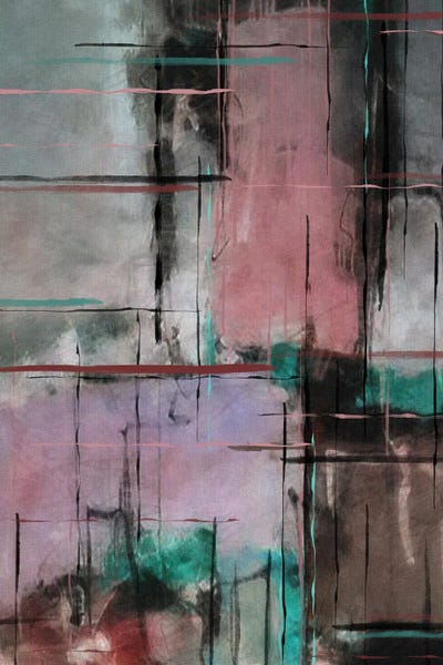 Ievgeniia Bidiuk: Abstraction Pastel by Ievgeniia Bidiuk