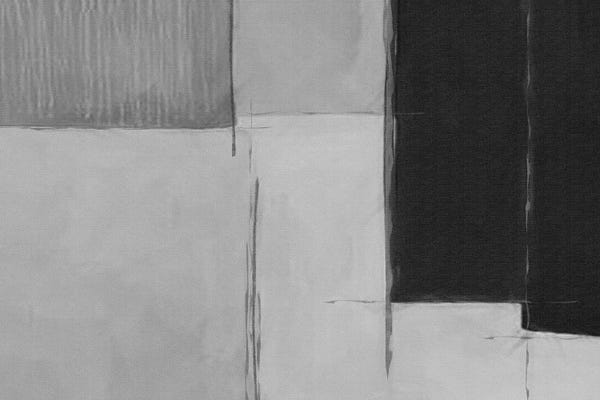 Ievgeniia Bidiuk: Black And White Abstraction by Ievgeniia Bidiuk