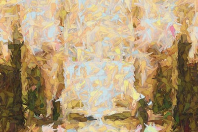 Futuristic Expression by Ievgeniia Bidiuk canvas print