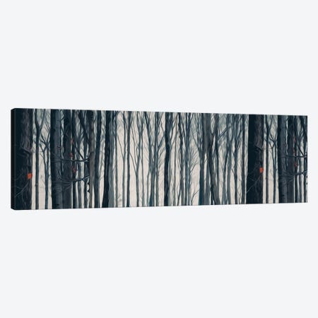 A Horizontal Background Of Trees In An Autumnal Forest Canvas Print #IVG409} by Ievgeniia Bidiuk Canvas Art