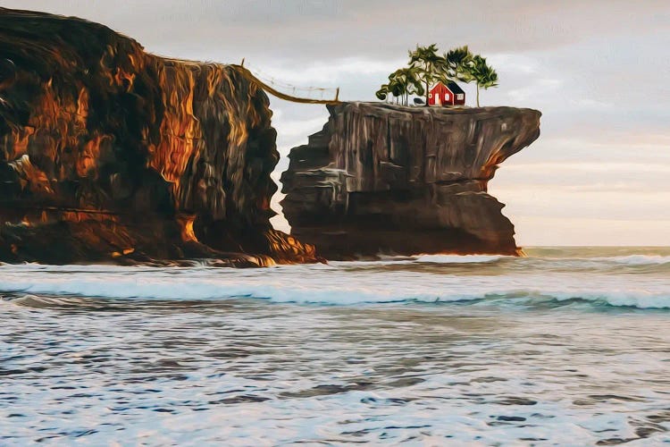 House On A Rock Above The Sea