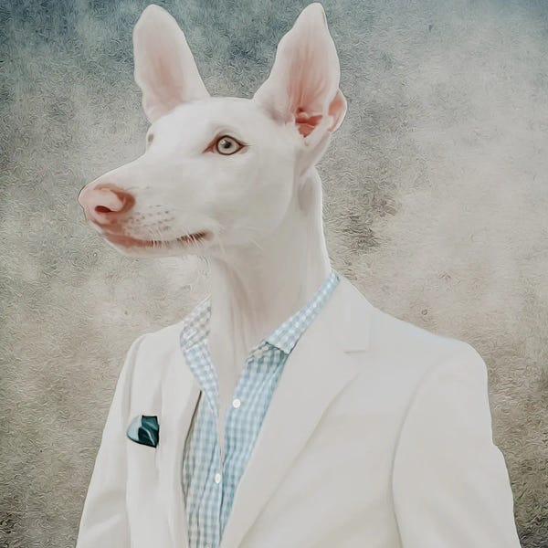 Ievgeniia Bidiuk: Portrait Of Podenko Ibitsenko In A Jacket by Ievgeniia Bidiuk