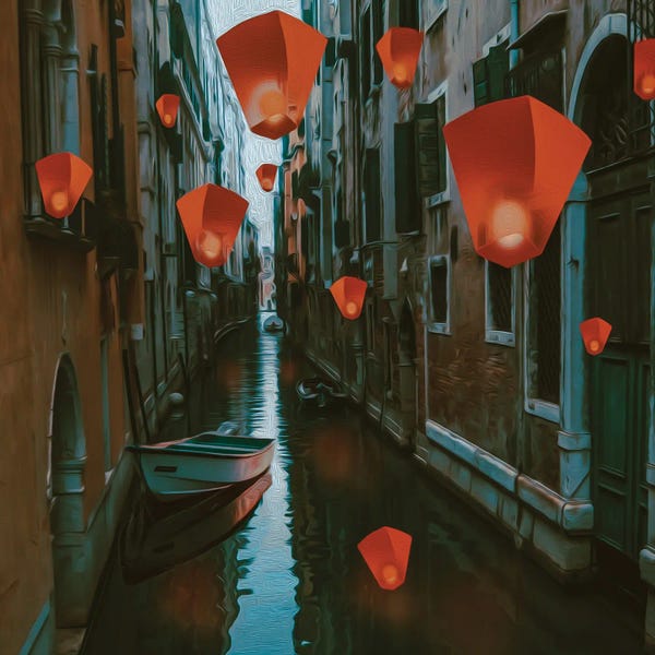 Florence: Chinese Lanterns Of Florence by Ievgeniia Bidiuk