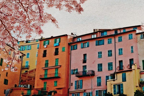 Ievgeniia Bidiuk: Multi Colored Facades by Ievgeniia Bidiuk