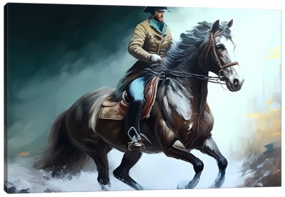 Nomad. Canvas Art Print - Horseback Art