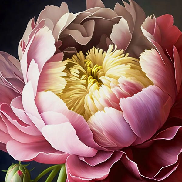 Peonies: Blue Moon Lan Yue Liang by Ievgeniia Bidiuk