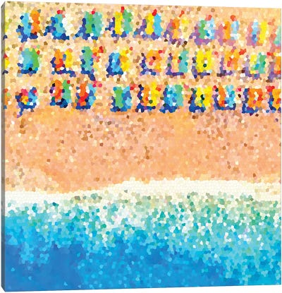 Summer Beach V Canvas Art Print - Igor Vitomirov