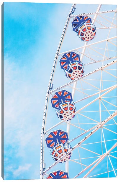 Wheel II Canvas Art Print - Amusement Park Art