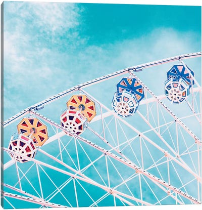 Wheel IV Canvas Art Print - Amusement Park Art