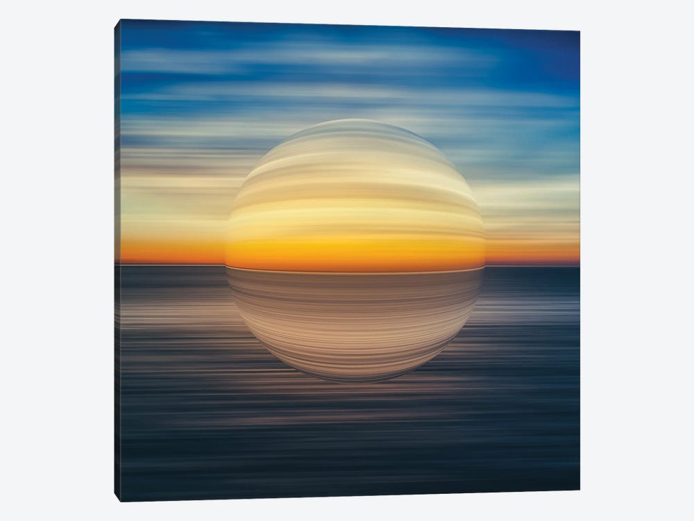 Sphere Sunset by Igor Vitomirov 1-piece Canvas Art