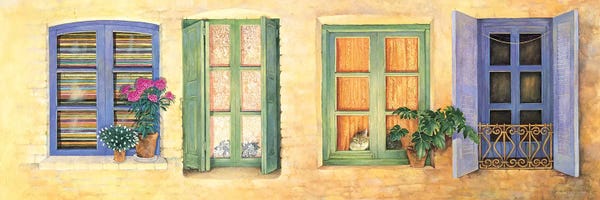 Cats: Mediterranean Windows by Ivory Cats