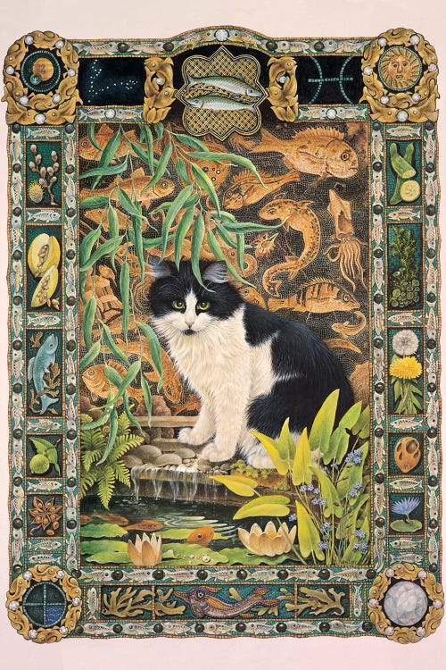 Pisces - Angel by Ivory Cats wall art